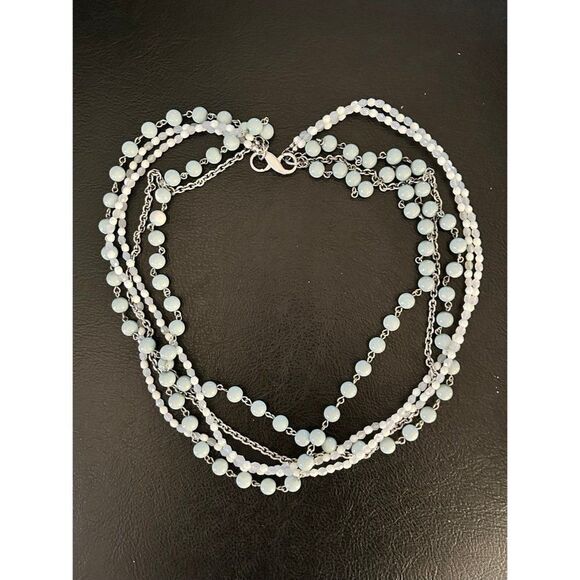 Lia Sophia Multi Strand Beaded Necklace - Picture 2 of 9